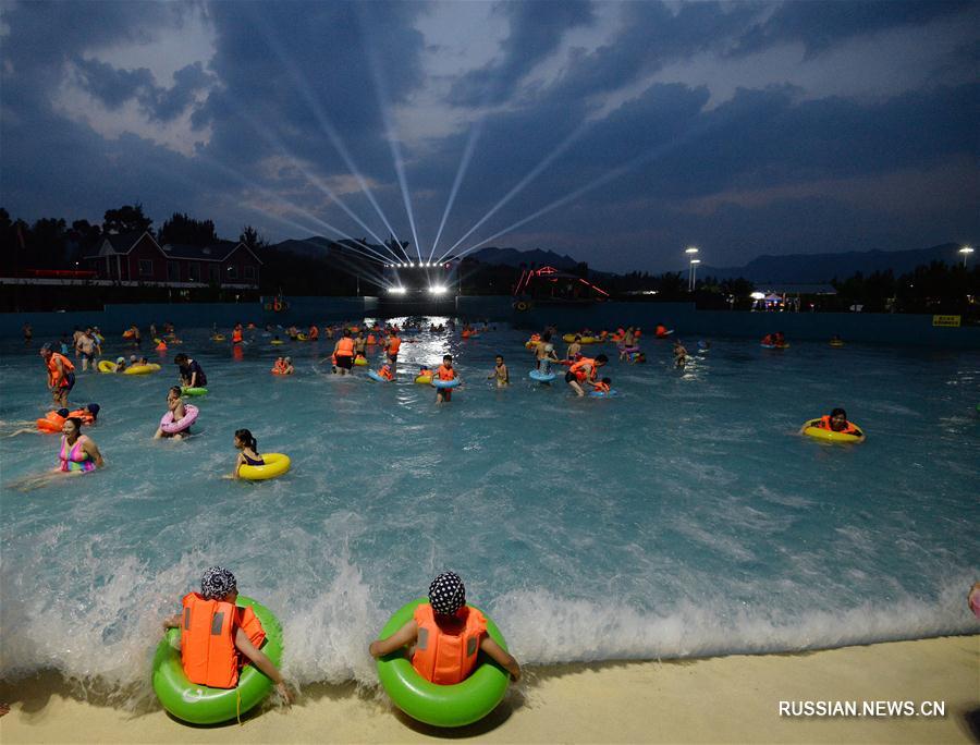 Летние каникулы у воды в Китае