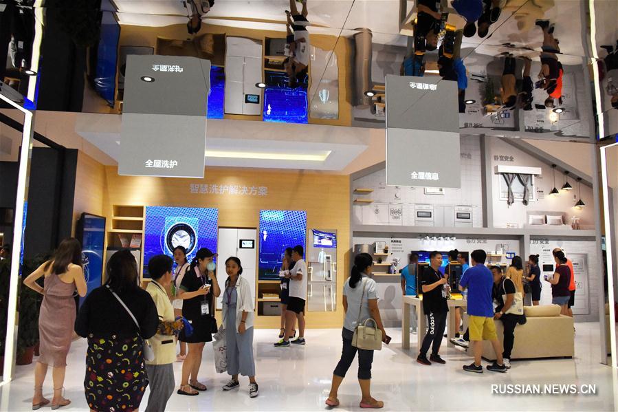 Китайская международная выставка потребительской электроники-2018 стартовала в Циндао