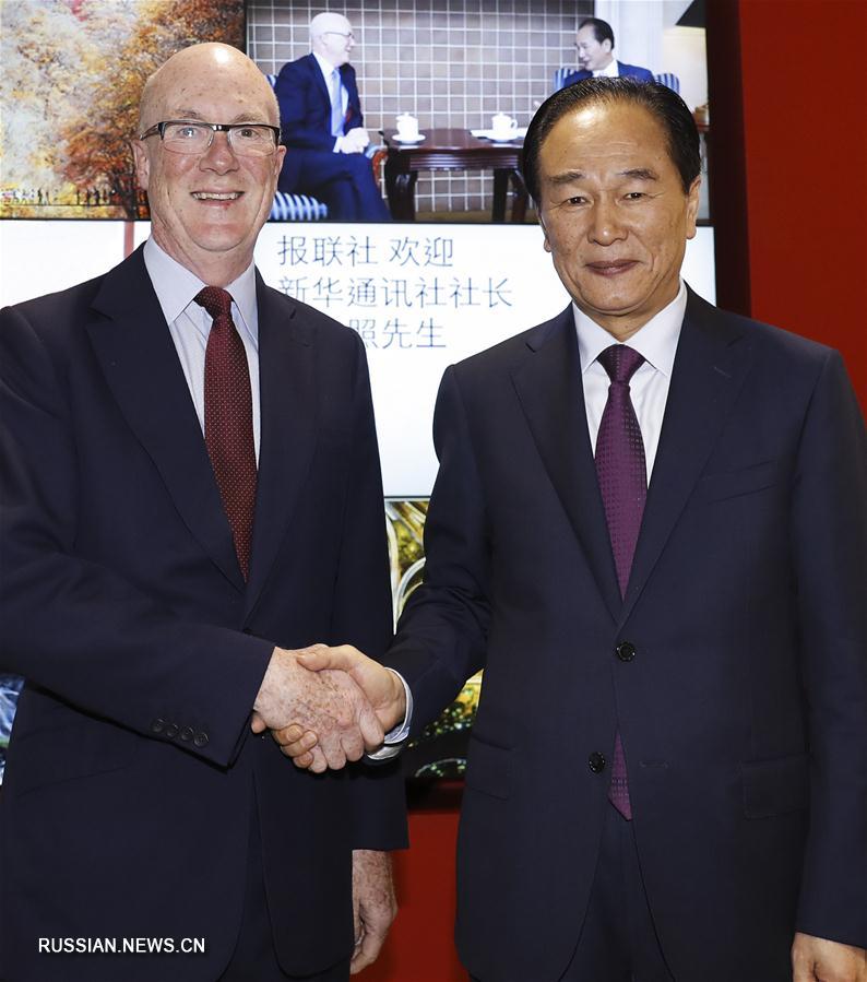 Цай Минчжао встретился с главным исполнительным директором Press Association