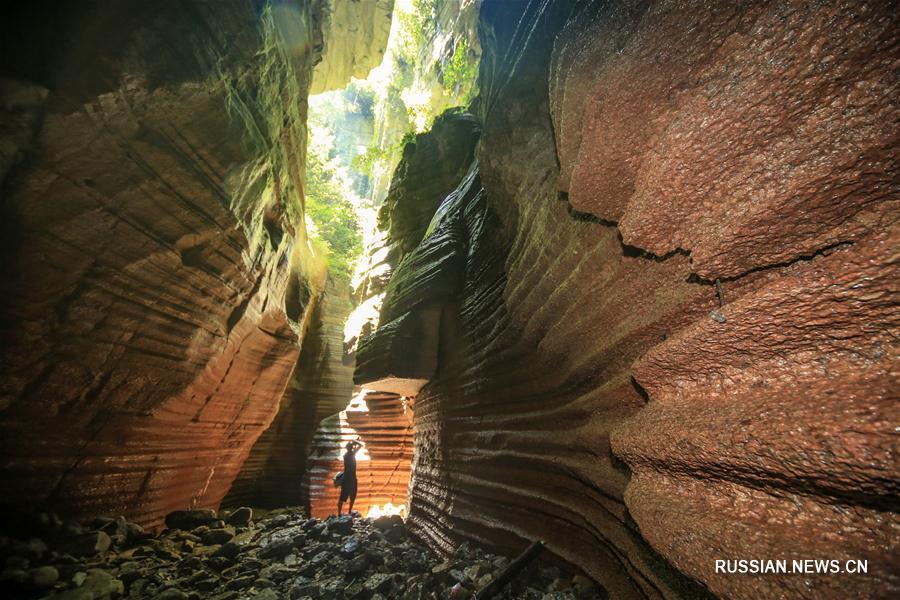 Карстовые пещеры в провинции Хунань