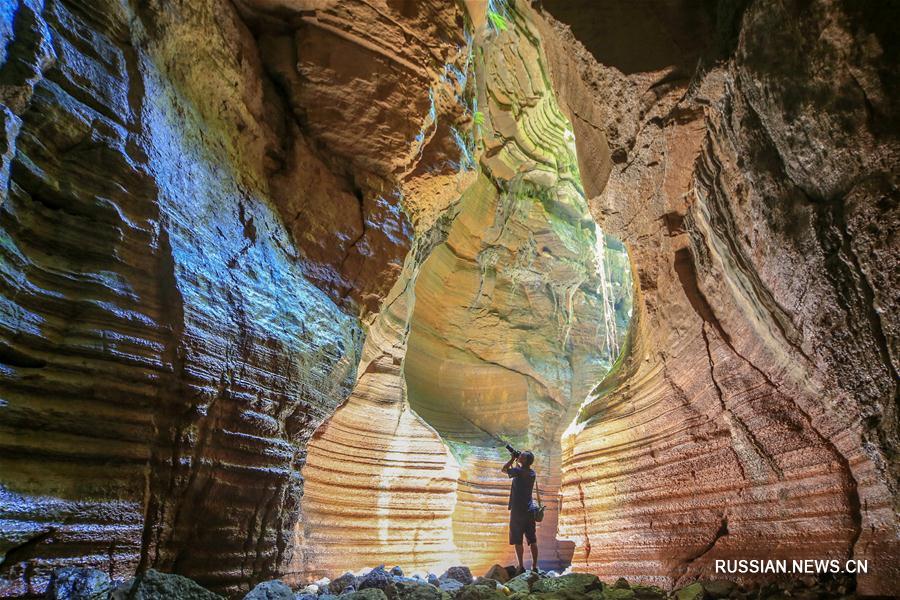 Карстовые пещеры в провинции Хунань 