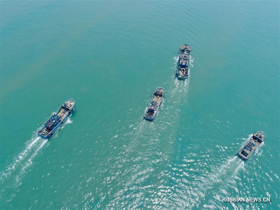 В провинции Фуцзянь прекратил действие сезонный запрет на лов рыбы