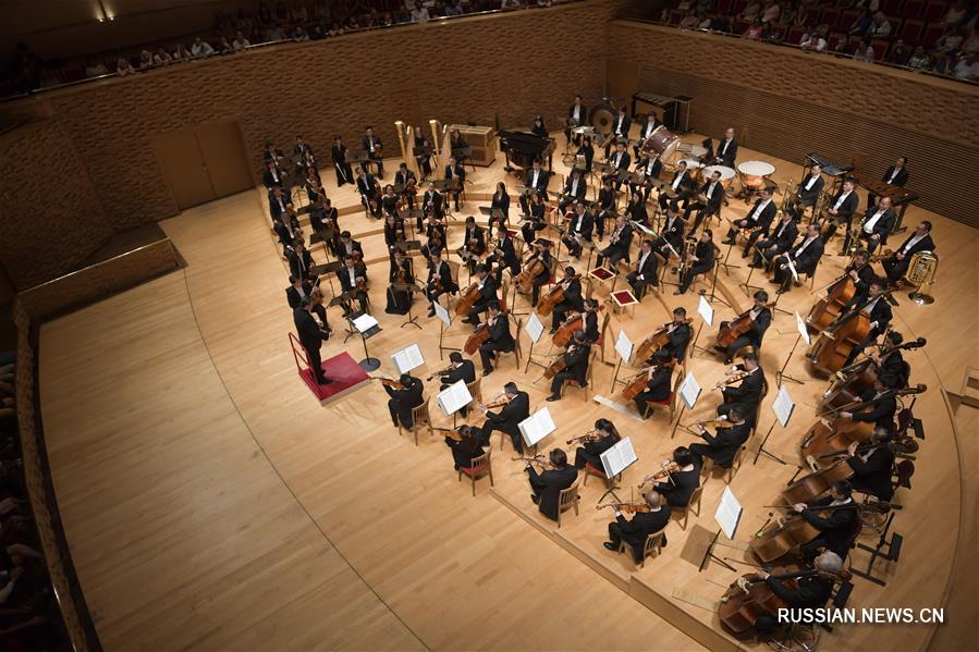 В Санкт-Петербурге прошел концерт Китайского филармонического оркестра