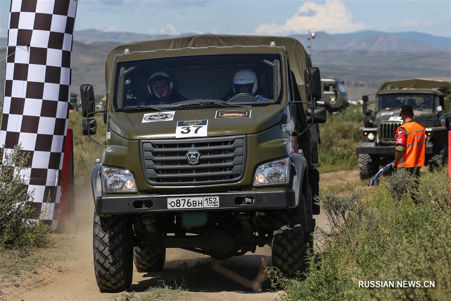 В Тыве проходит конкурс "Военное ралли" АрМИ-2018