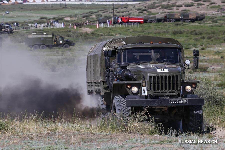 В Тыве проходит конкурс "Военное ралли" АрМИ-2018