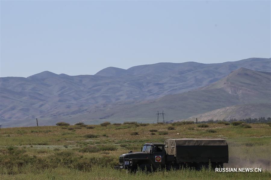 В Тыве проходит конкурс "Военное ралли" АрМИ-2018