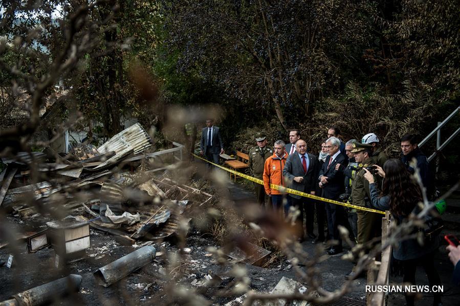  Чили 10 человек погибли в результате пожара в доме престарелых 