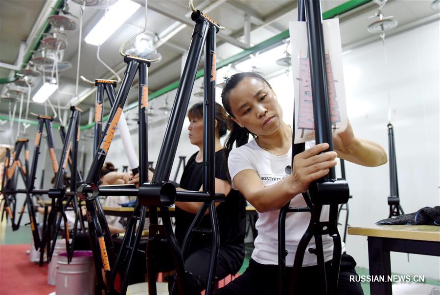 Благодаря инициативе "Пояс и путь" гуанцзунские детские велосипеды завовевывают международный рынок