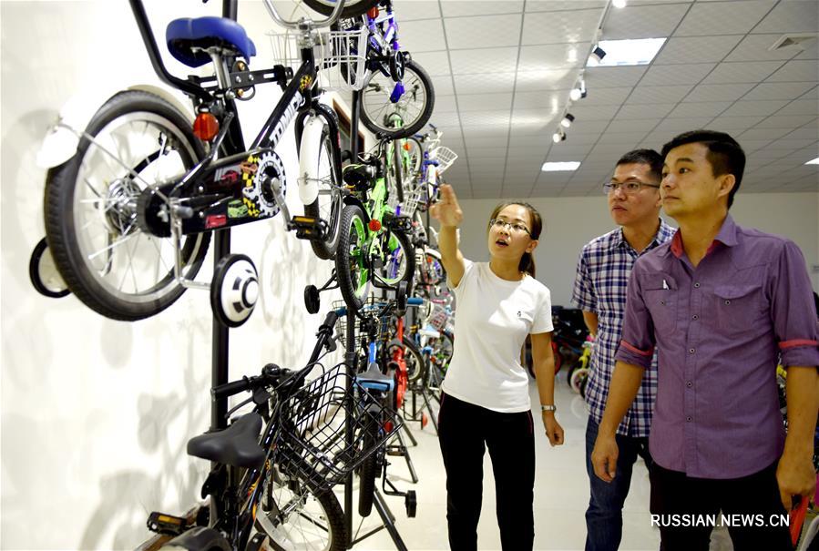 Благодаря инициативе "Пояс и путь" гуанцзунские детские велосипеды завовевывают международный рынок