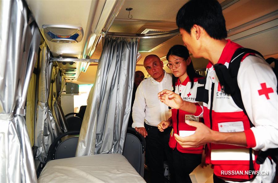 Общество Красного Креста Китая передало Сирии медицинское оборудование 