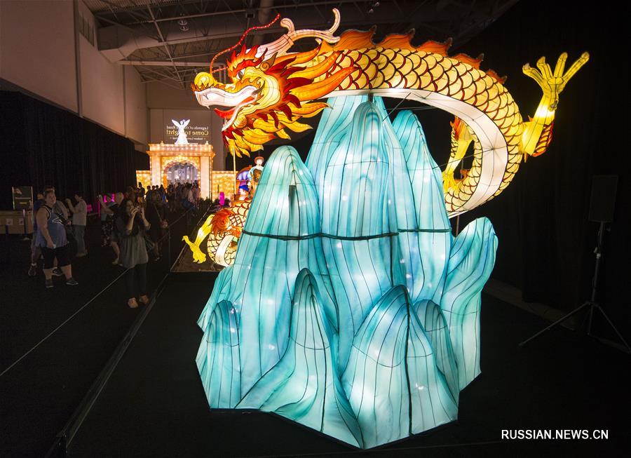 Китайские фонари на Канадской национальной выставке 2018 