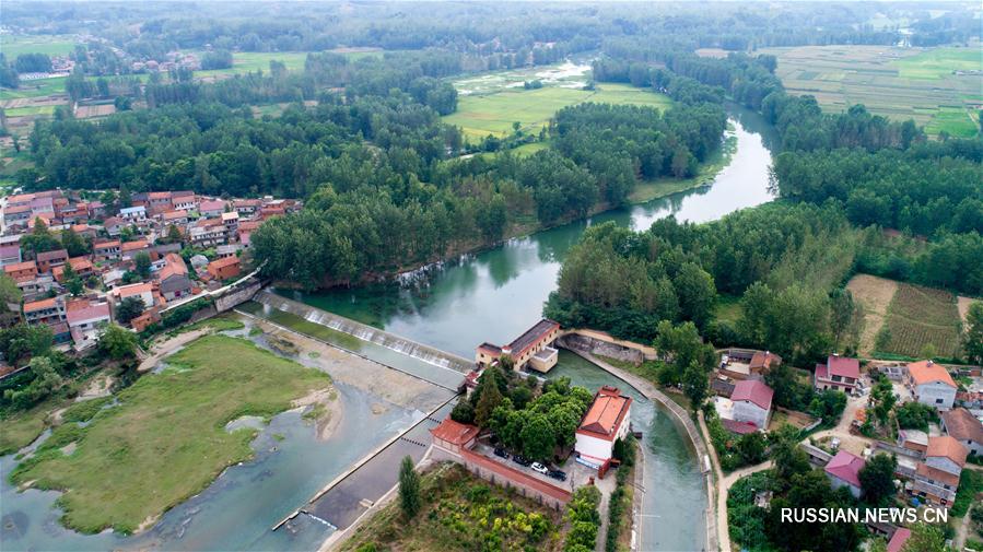 Канал Чанцюй в провинции Хубэй был внесен в список Всемирного наследия ирригационных сооружений  