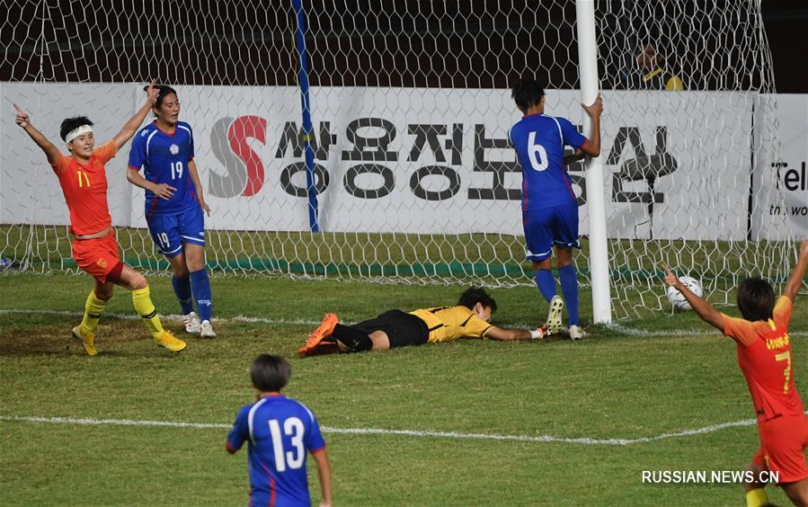 18-е Азиатские игры: женская футбольная команда Китая вышла в финал 