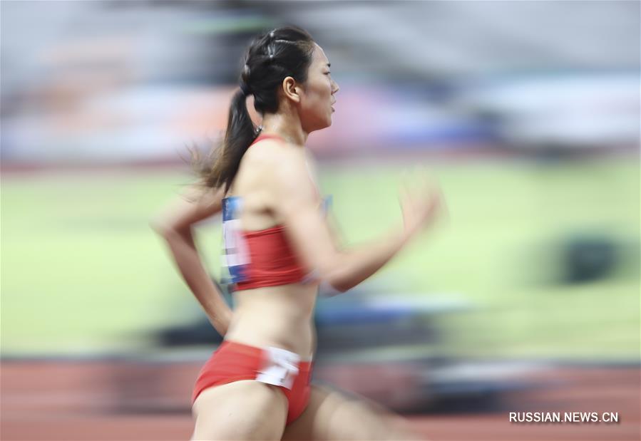 18-е Азиатские игры -- Бег на 800 м среди женщин: первое место заняла китайская спортсменка Ван Чуньюй