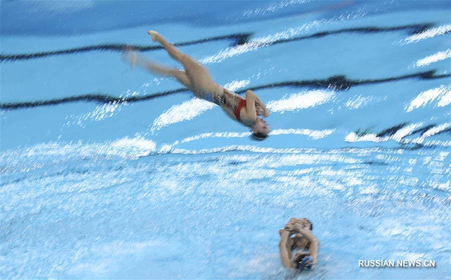 18-е Азиатские игры -- Синхронное плавание: команда Китая завоевала чемпионский титул в групповых упражнениях