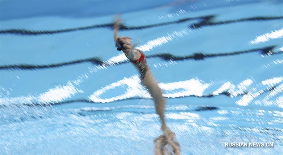 18-е Азиатские игры -- Синхронное плавание: команда Китая завоевала чемпионский титул в групповых упражнениях