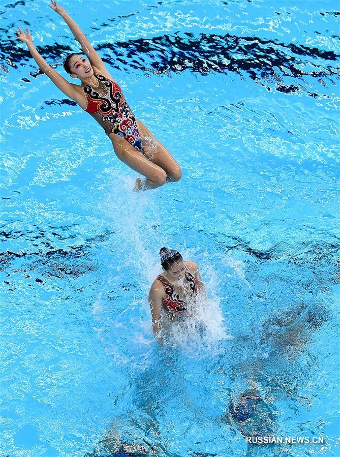 18-е Азиатские игры -- Синхронное плавание: команда Китая завоевала чемпионский титул в групповых упражнениях
