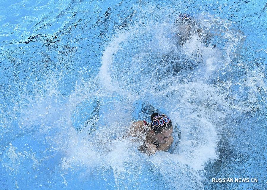 18-е Азиатские игры -- Синхронное плавание: команда Китая завоевала чемпионский титул в групповых упражнениях