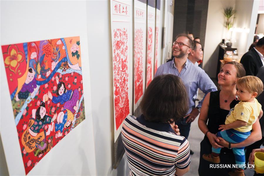 Выставка народного искусства Северного Китая проходит в Бельгии