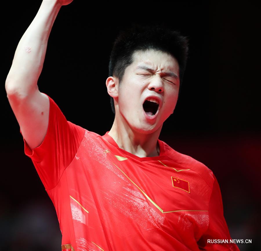 18-е Азиатские игры -- Настольный теннис в одиночном разряде /мужчины/: Китай взял "золото"