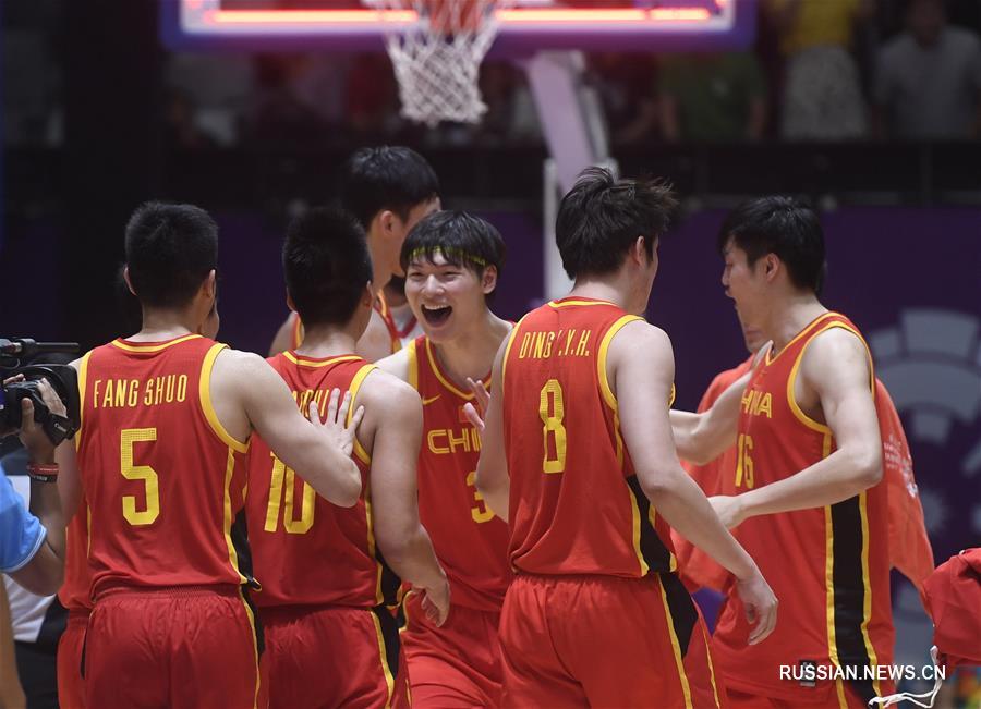 18-е Азиатские игры -- Баскетбол /мужчины/: Китай завоевал "золото"