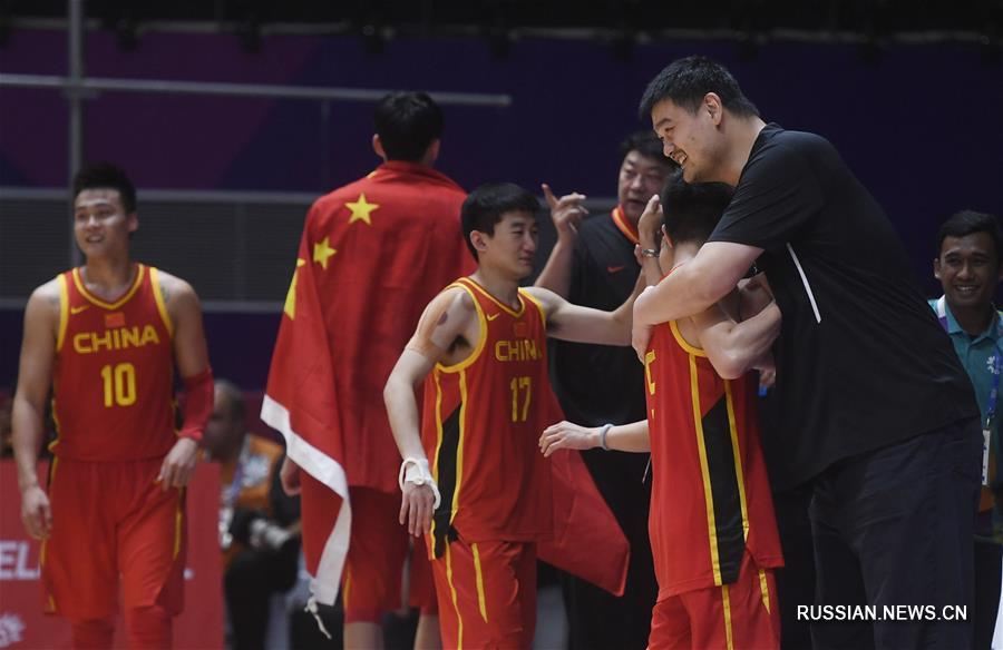 18-е Азиатские игры -- Баскетбол /мужчины/: Китай завоевал "золото"