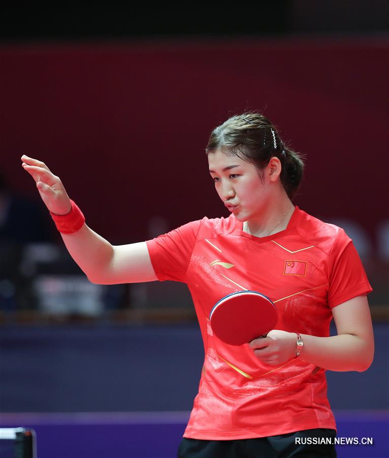 18-е Азиатские игры -- Настольный теннис в одиночном разряде /женщины/: Китай взял "золото"