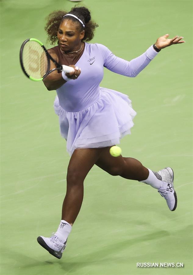 Серена Уильямс вышла в финал Открытого чемпионата США по теннису 