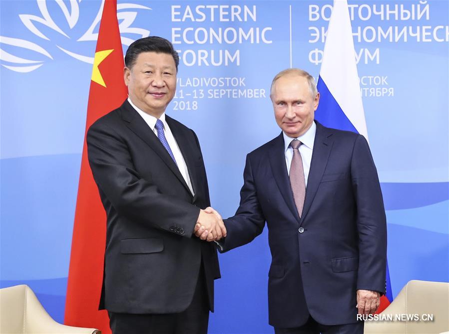 Си Цзиньпин провел переговоры с В.Путиным