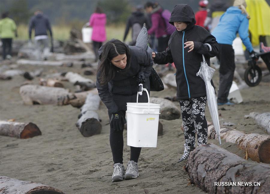 Общенациональная кампания очистки береговых линий от мусора в Канаде