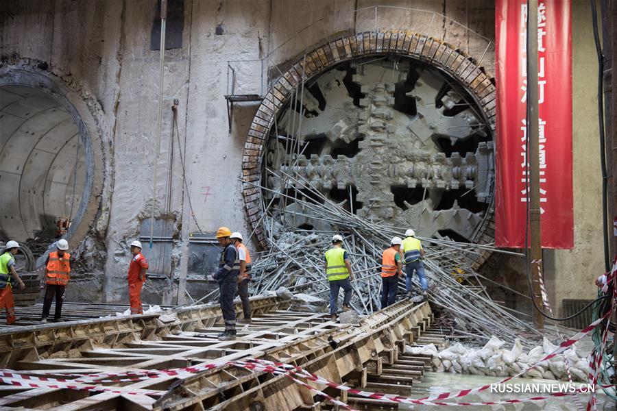 Китайские строители завершили проходку туннеля "красной" линии легкого метро в Тель-Авиве