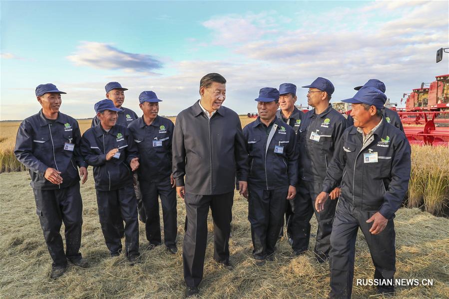 Си Цзиньпин прибыл с инспекцией в провинцию Хэйлунцзян