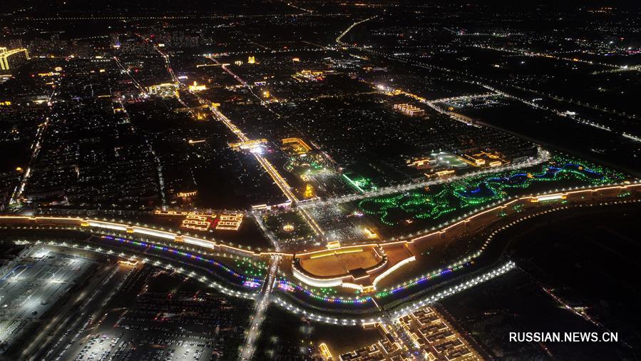 Древний городок Чжэндин в провинции Хэбэй