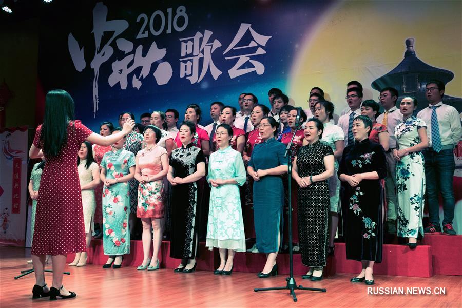 Китайские эмигранты в Замбии провели концерт по случаю праздника Середины осени 