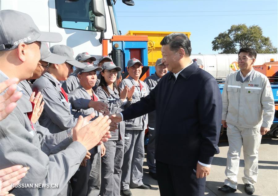 Си Цзиньпин прибыл с инспекцией в Цицикар