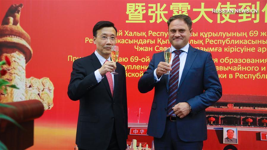 В Астане прошел прием по случаю 69-й годовщины образования КНР