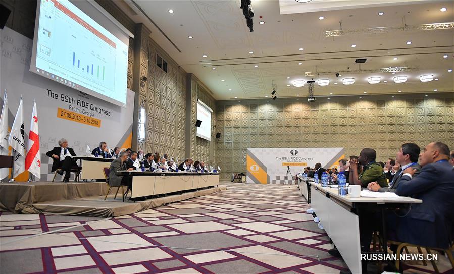 Бывший заместитель председателя правительства РФ А.Дворкович был избран президентом ФИДЕ