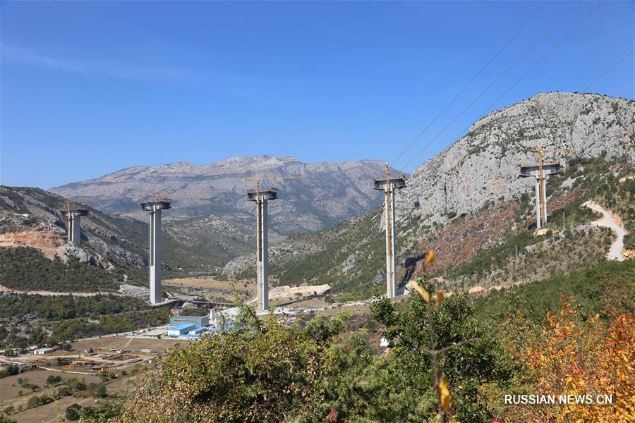 Строительство первой в Черногории скоростной автомагистрали