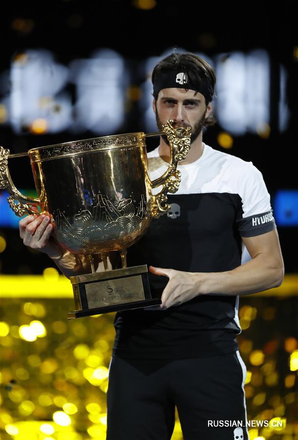 Грузинский теннисист Н. Басилашвили победил на China Open 2018