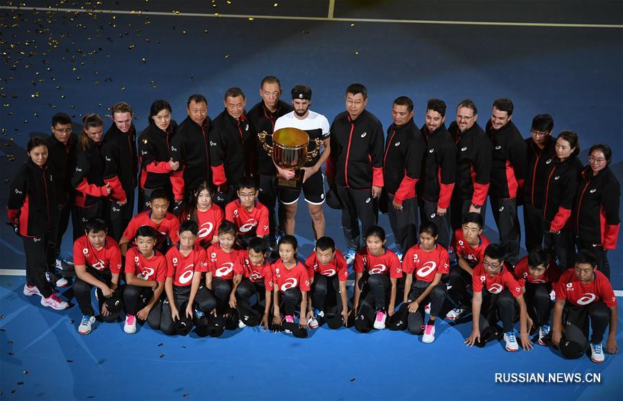 Грузинский теннисист Н. Басилашвили победил на China Open 2018