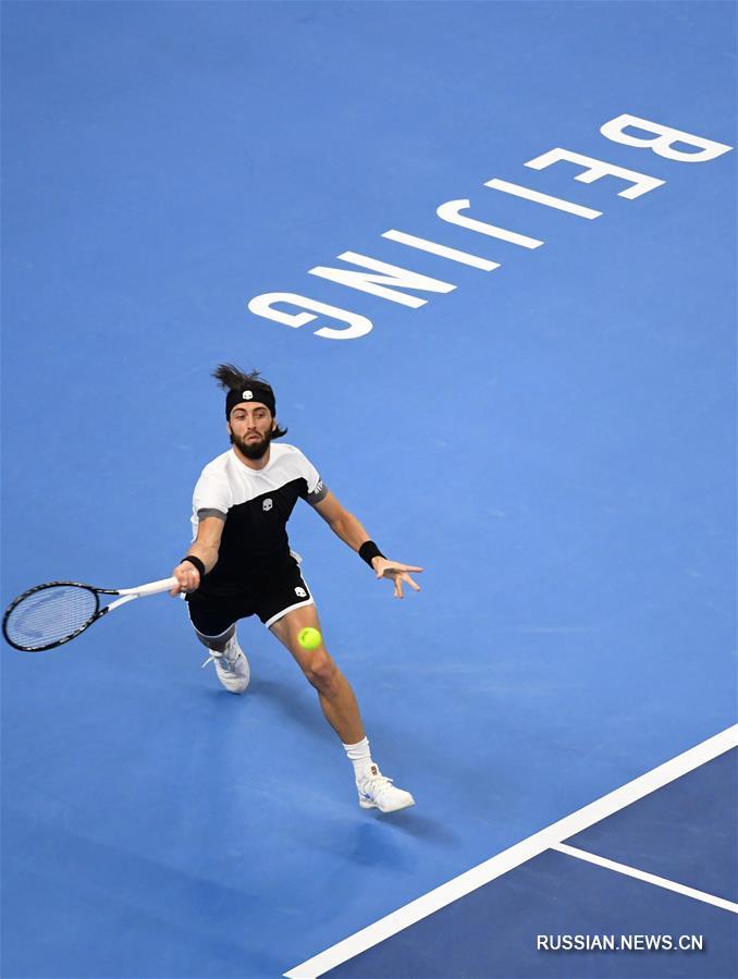 Грузинский теннисист Н. Басилашвили победил на China Open 2018