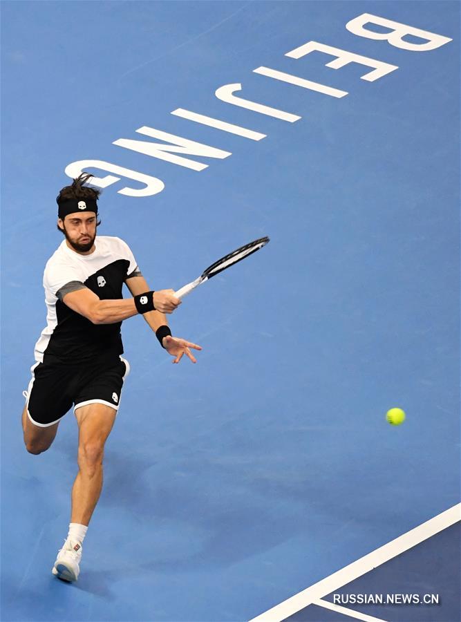 Грузинский теннисист Н. Басилашвили победил на China Open 2018