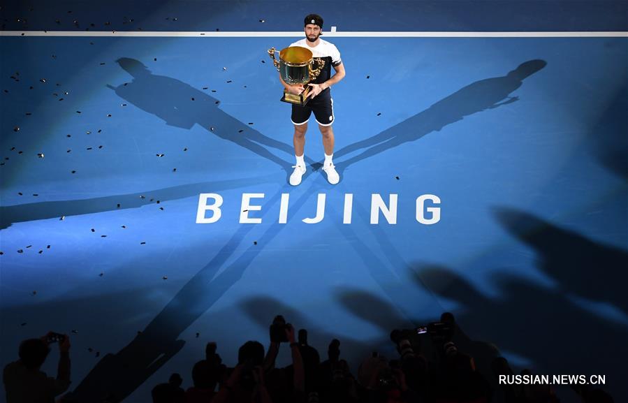 Грузинский теннисист Н. Басилашвили победил на China Open 2018
