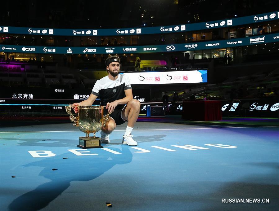 Грузинский теннисист Н. Басилашвили победил на China Open 2018