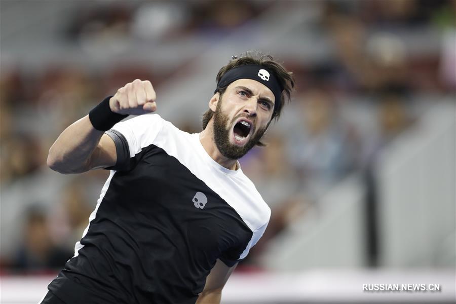 Грузинский теннисист Н. Басилашвили победил на China Open 2018