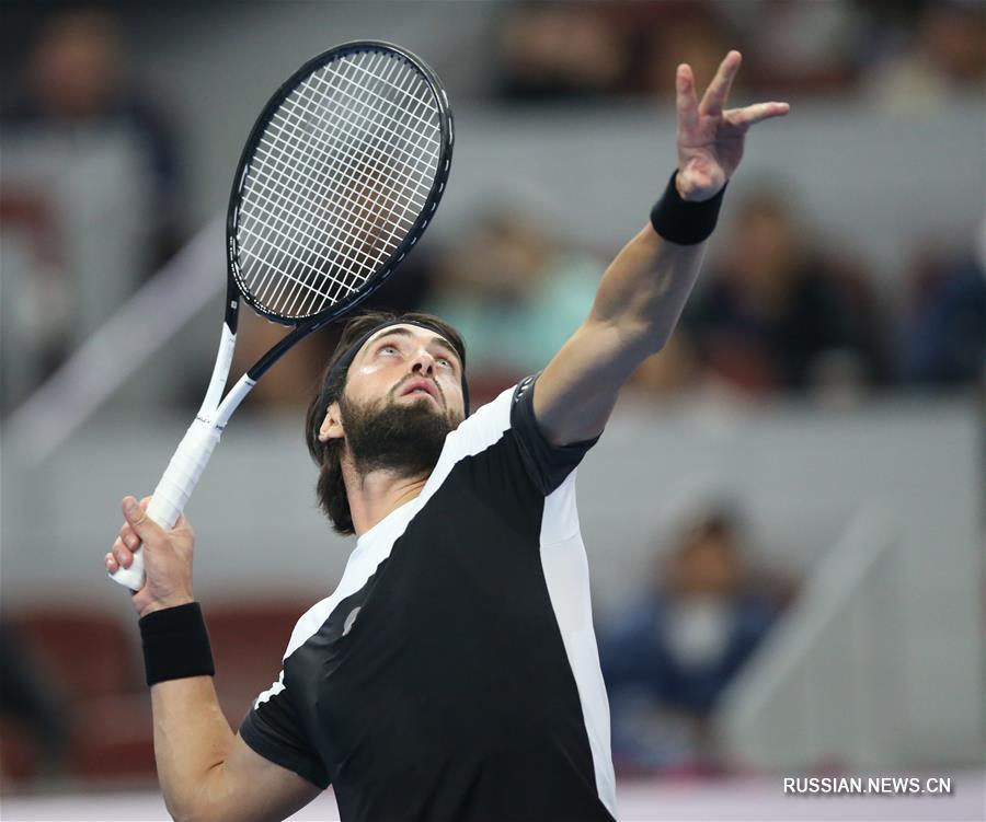 Грузинский теннисист Н. Басилашвили победил на China Open 2018