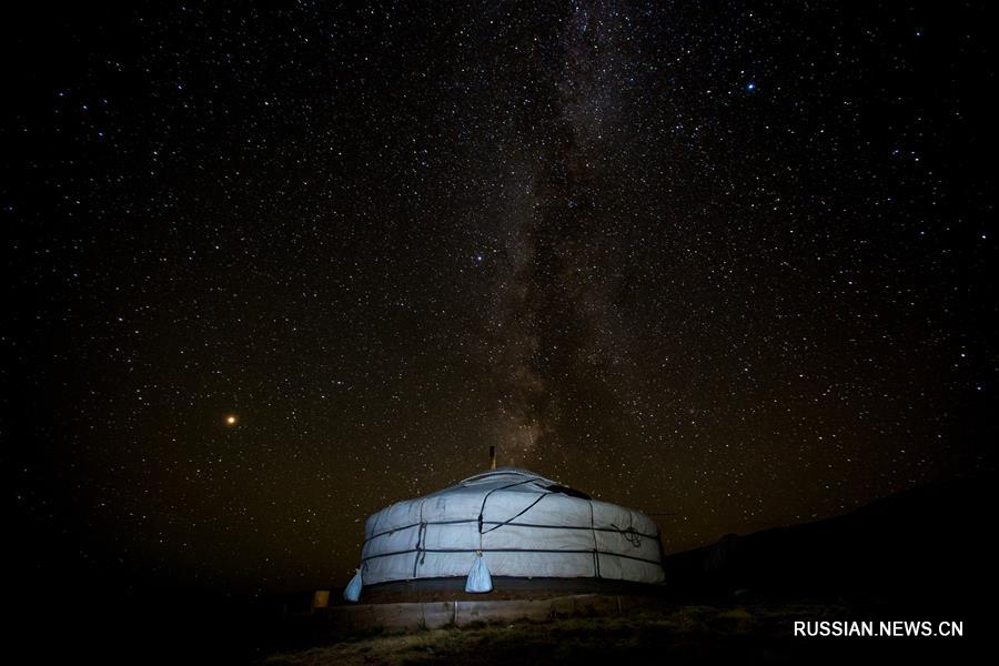 Ночь в Монголии