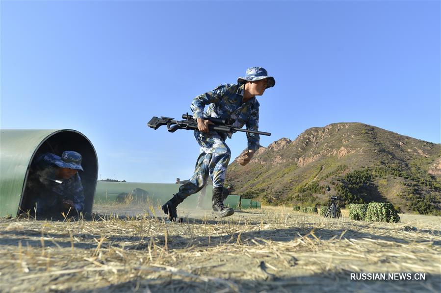 Соревнования снайперов стартовали в Пекине на тренировочной базе китайской вооруженной милиции