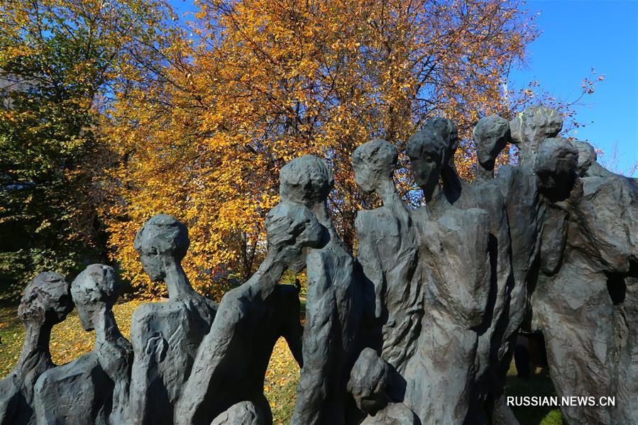 В Минске состоялся траурный митинг по случаю 75-й годовщины уничтожения Минского гетто