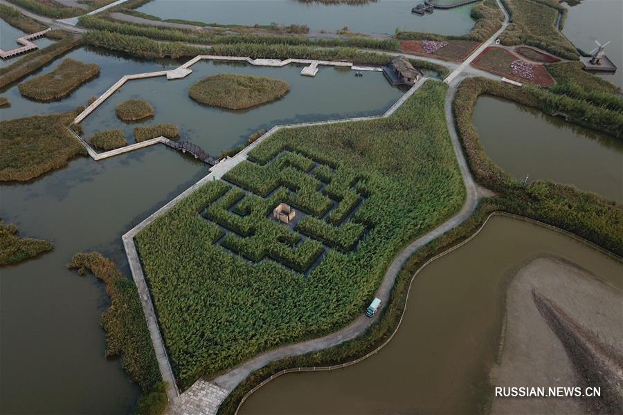 Национальный парк водно-болотных угодий Ханчжоувань в провинции Чжэцзян
